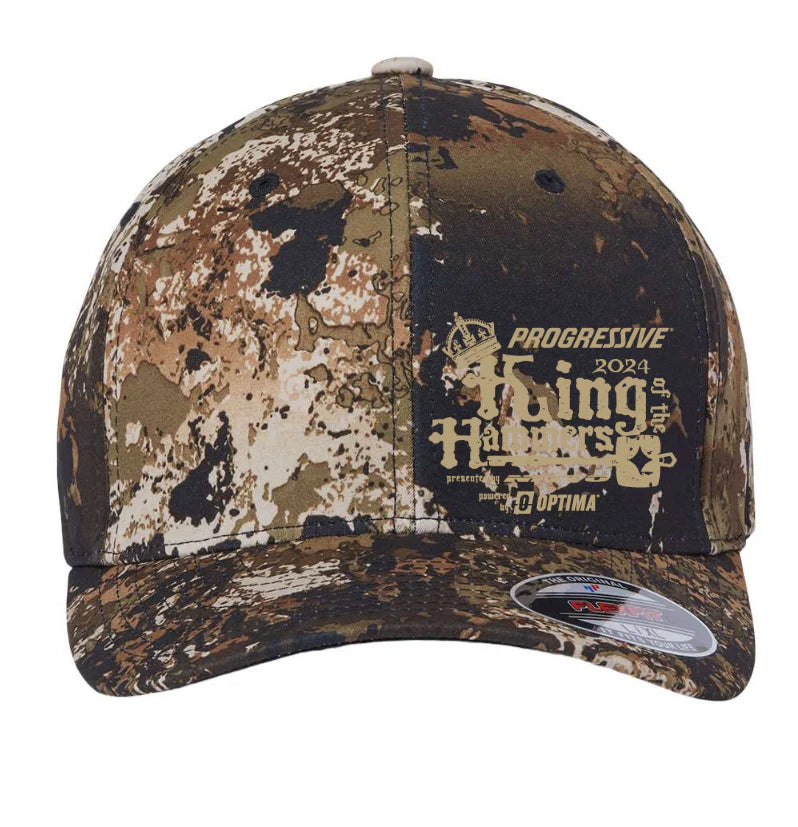 2024 Men's King of the Hammers Dated Veil Woodland Flexfit Hat