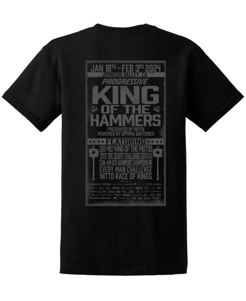 2024 Men's King of the Hammers Event Short Sleeve Tshirt